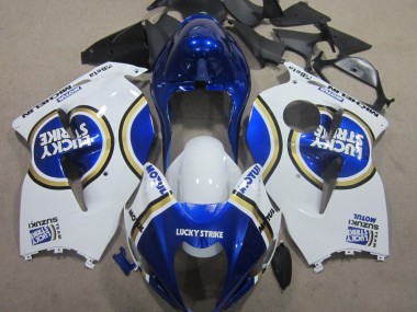 Suzuki GSXR 1300 Hayabusa 1996-2007 - Azul Motul Branco Lucky Strike