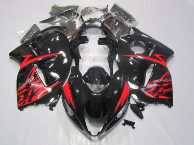 Suzuki GSXR 1300 Hayabusa 1996-2007 - Preto Vermelho
