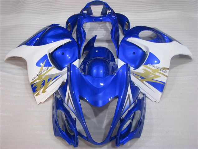 Suzuki GSXR 1300 Hayabusa 2008-2019 - Azul Branco Suzuki GSXR 1300 Hayabusa 2008-2019 - Azul Branco