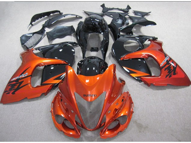 Suzuki GSXR 1300 Hayabusa 2008-2019 - Laranja Preto Suzuki GSXR 1300 Hayabusa 2008-2019 - Laranja Preto