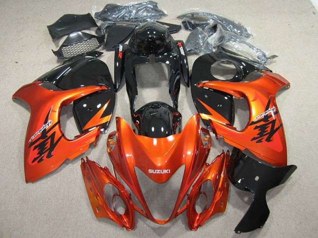 Suzuki GSXR 1300 Hayabusa 2008-2019 - Laranja Preto