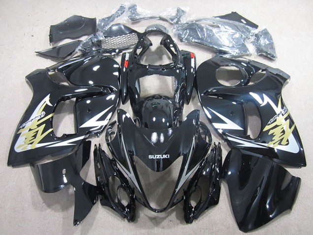 Suzuki GSXR 1300 Hayabusa 2008-2019 - Preto Ouro Decalque Suzuki GSXR 1300 Hayabusa 2008-2019 - Preto Ouro Decalque