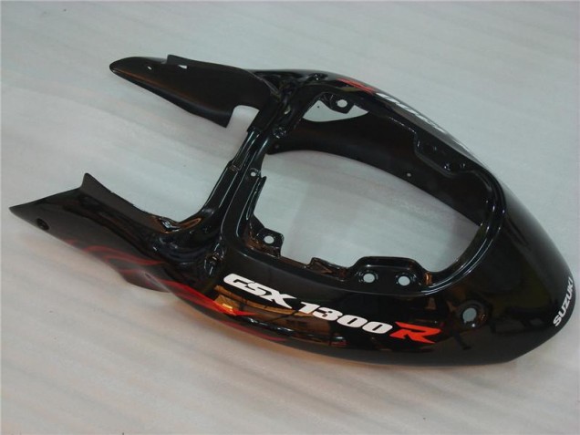Suzuki GSXR 1300 Hayabusa 2008-2019 - Preto Vermelho Chama Suzuki GSXR 1300 Hayabusa 2008-2019 - Preto Vermelho Chama