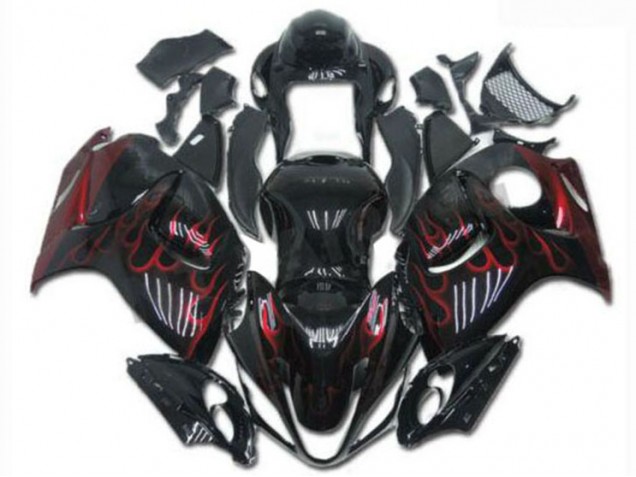 Suzuki GSXR 1300 Hayabusa 2008-2019 - Preto Vermelho Suzuki GSXR 1300 Hayabusa 2008-2019 - Preto Vermelho
