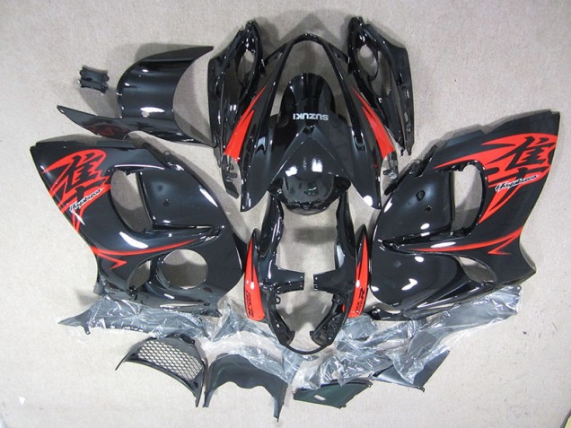 Suzuki GSXR 1300 Hayabusa 2008-2019 - Preto Vermelho Suzuki GSXR 1300 Hayabusa 2008-2019 - Preto Vermelho