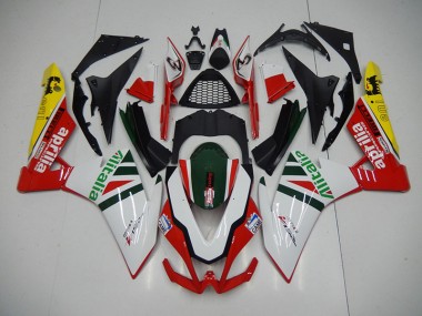 Suzuki GSXR 600 / 750 K1 K2 K3 2001-2003 - Branco Vermelho Alitalia