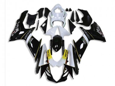 Suzuki GSXR 600 / 750 K1 K2 K3 2001-2003 - Preto Branco