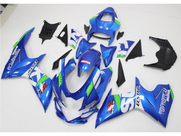 Suzuki GSXR 600 / 750 K11 2011-2021 - Azul Branco Verde Suzuki GSXR 600 / 750 K11 2011-2021 - Azul Branco Verde