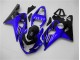 Suzuki GSXR 600 / 750 K4 2004-2005 - Azul Preto Suzuki GSXR 600 / 750 K4 2004-2005 - Azul Preto