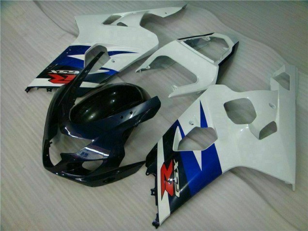 Suzuki GSXR 600 / 750 K4 2004-2005 - Branco Preto Suzuki GSXR 600 / 750 K4 2004-2005 - Branco Preto