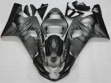 Suzuki GSXR 600 / 750 K4 2004-2005 - Preto Cinzento