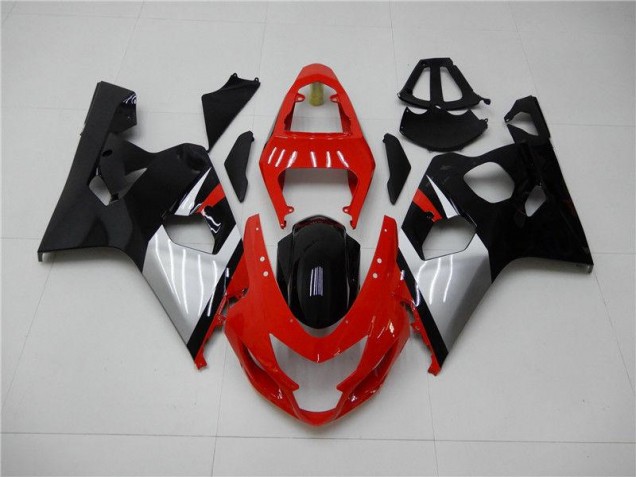 Suzuki GSXR 600 / 750 K4 2004-2005 - Vermelho Preto Suzuki GSXR 600 / 750 K4 2004-2005 - Vermelho Preto