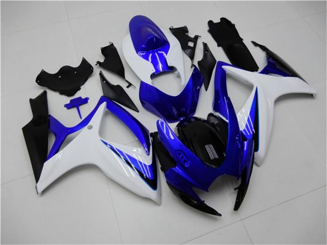 Suzuki GSXR 600 / 750 K6 2006-2007 - Azul Branco Suzuki GSXR 600 / 750 K6 2006-2007 - Azul Branco