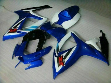 Suzuki GSXR 600 / 750 K6 2006-2007 - Azul Branco