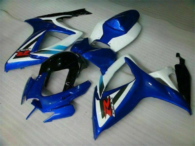 Suzuki GSXR 600 / 750 K6 2006-2007 - Azul Branco Suzuki GSXR 600 / 750 K6 2006-2007 - Azul Branco