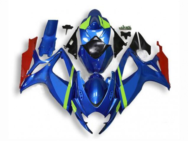 Suzuki GSXR 600 / 750 K6 2006-2007 - Azul Suzuki GSXR 600 / 750 K6 2006-2007 - Azul