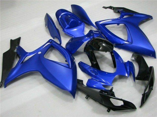 Suzuki GSXR 600 / 750 K6 2006-2007 - Azul Preto Suzuki GSXR 600 / 750 K6 2006-2007 - Azul Preto