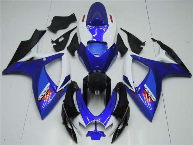 Suzuki GSXR 600 / 750 K6 2006-2007 - Branco Azul
