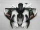 Suzuki GSXR 600 / 750 K6 2006-2007 - Branco Preto Suzuki GSXR 600 / 750 K6 2006-2007 - Branco Preto