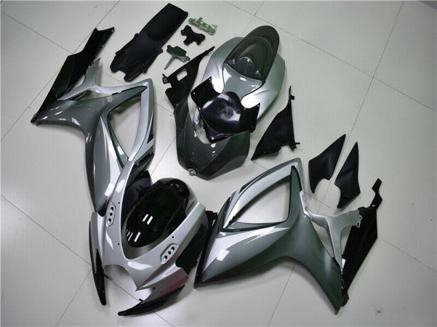 Suzuki GSXR 600 / 750 K6 2006-2007 - Prata Cinzento