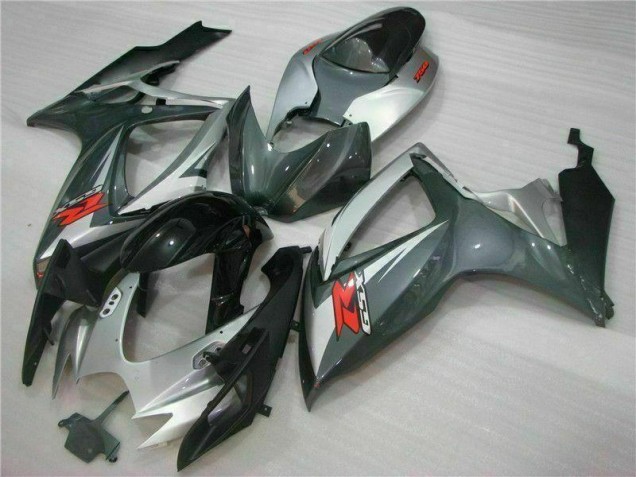 Suzuki GSXR 600 / 750 K6 2006-2007 - Prata Preto Suzuki GSXR 600 / 750 K6 2006-2007 - Prata Preto
