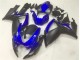 Suzuki GSXR 600 / 750 K6 2006-2007 - Preto Azul Suzuki GSXR 600 / 750 K6 2006-2007 - Preto Azul