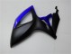 Suzuki GSXR 600 / 750 K6 2006-2007 - Preto Azul Suzuki GSXR 600 / 750 K6 2006-2007 - Preto Azul