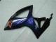 Suzuki GSXR 600 / 750 K6 2006-2007 - Preto Azul Suzuki GSXR 600 / 750 K6 2006-2007 - Preto Azul