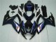 Suzuki GSXR 600 / 750 K6 2006-2007 - Preto Azul Suzuki GSXR 600 / 750 K6 2006-2007 - Preto Azul