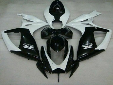 Suzuki GSXR 600 / 750 K6 2006-2007 - Preto Branco