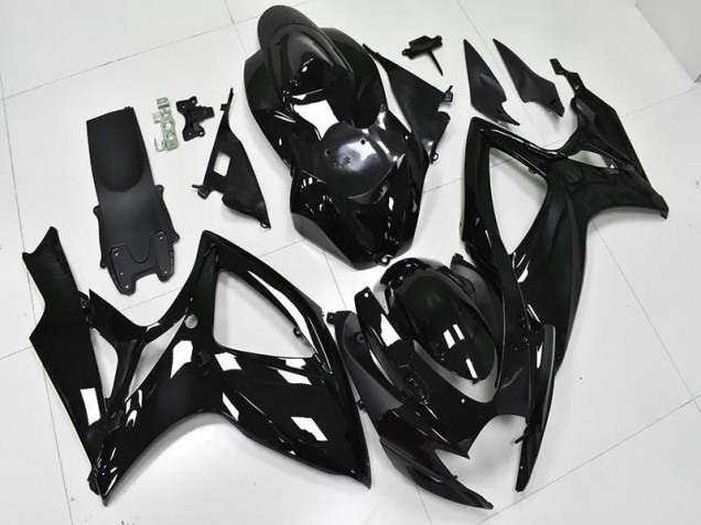 Suzuki GSXR 600 / 750 K6 2006-2007 - Preto Brilhante Suzuki GSXR 600 / 750 K6 2006-2007 - Preto Brilhante