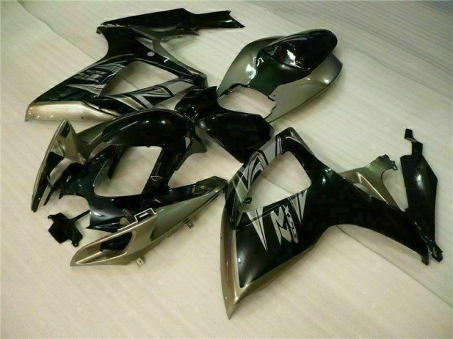 Suzuki GSXR 600 / 750 K6 2006-2007 - Preto Cinzento Suzuki GSXR 600 / 750 K6 2006-2007 - Preto Cinzento