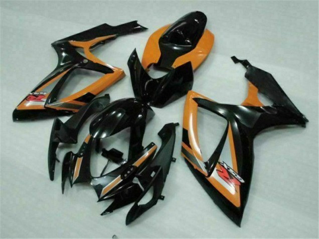 Suzuki GSXR 600 / 750 K6 2006-2007 - Preto Laranja Suzuki GSXR 600 / 750 K6 2006-2007 - Preto Laranja