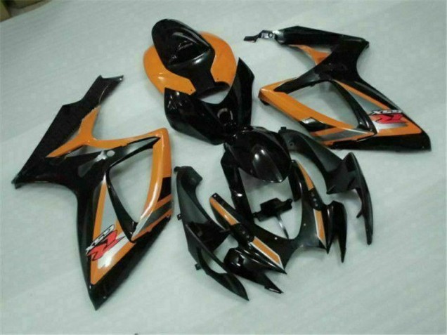 Suzuki GSXR 600 / 750 K6 2006-2007 - Preto Laranja Suzuki GSXR 600 / 750 K6 2006-2007 - Preto Laranja
