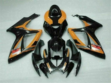 Suzuki GSXR 600 / 750 K6 2006-2007 - Preto Laranja