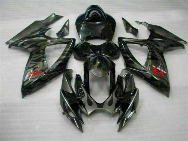 Suzuki GSXR 600 / 750 K6 2006-2007 - Preto Suzuki GSXR 600 / 750 K6 2006-2007 - Preto