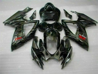Suzuki GSXR 600 / 750 K6 2006-2007 - Preto