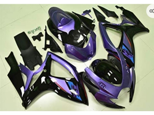 Suzuki GSXR 600 / 750 K6 2006-2007 - Roxo Preto Suzuki GSXR 600 / 750 K6 2006-2007 - Roxo Preto
