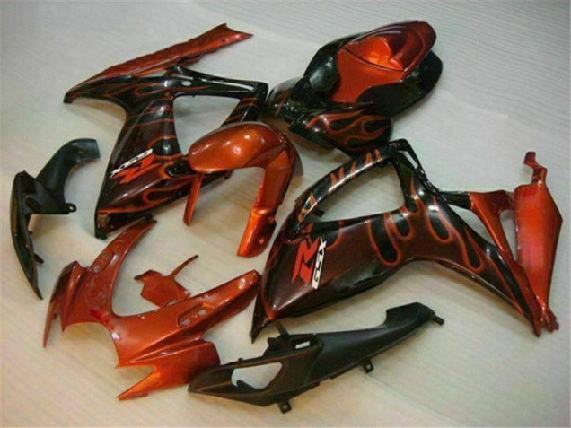 Suzuki GSXR 600 / 750 K6 2006-2007 - Vermelho Suzuki GSXR 600 / 750 K6 2006-2007 - Vermelho