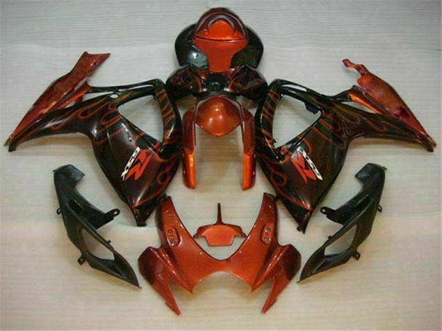 Suzuki GSXR 600 / 750 K6 2006-2007 - Vermelho Suzuki GSXR 600 / 750 K6 2006-2007 - Vermelho
