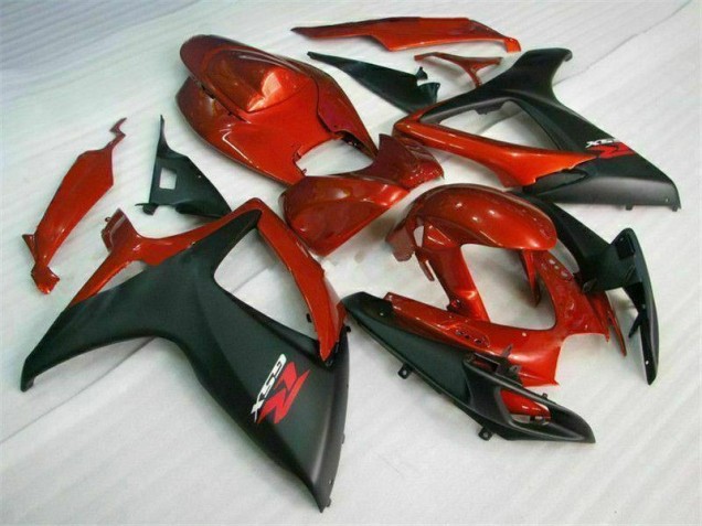 Suzuki GSXR 600 / 750 K6 2006-2007 - Vermelho Preto Suzuki GSXR 600 / 750 K6 2006-2007 - Vermelho Preto