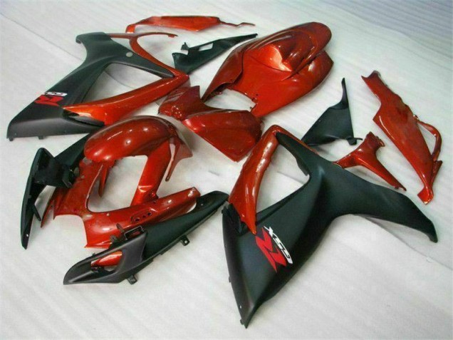 Suzuki GSXR 600 / 750 K6 2006-2007 - Vermelho Preto Suzuki GSXR 600 / 750 K6 2006-2007 - Vermelho Preto