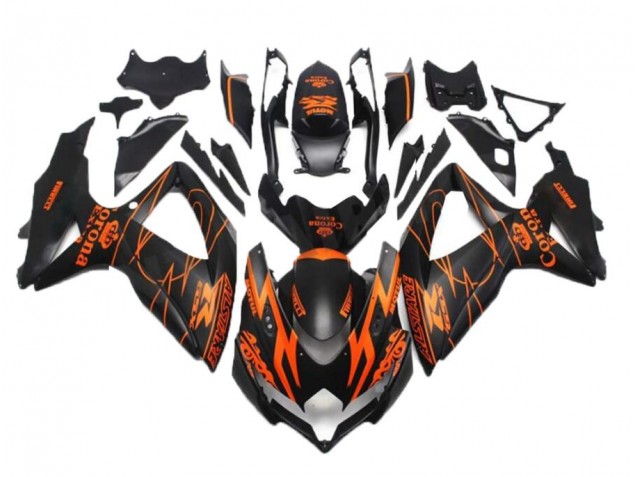 Suzuki GSXR 600 / 750 K8 2008-2010 - Preto Laranja