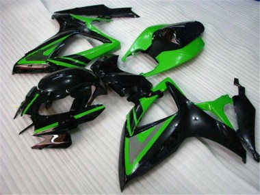 Suzuki GSXR 600 / 750 K8 2008-2010 - Verde Preto