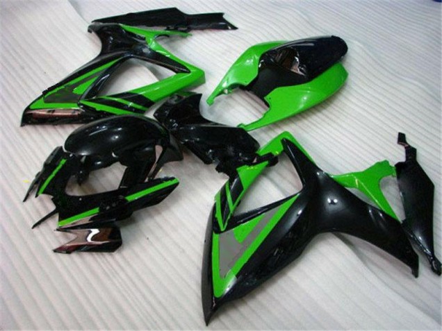 Suzuki GSXR 600 / 750 K8 2008-2010 - Verde Preto Suzuki GSXR 600 / 750 K8 2008-2010 - Verde Preto