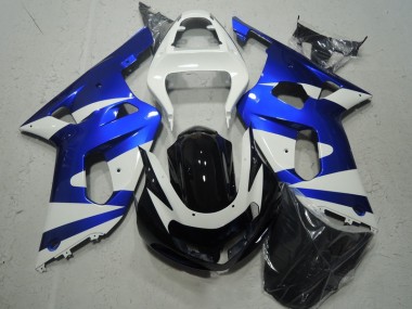 Suzuki GSXR 600 K1 K2 K3 2001-2003 - Branco Azul