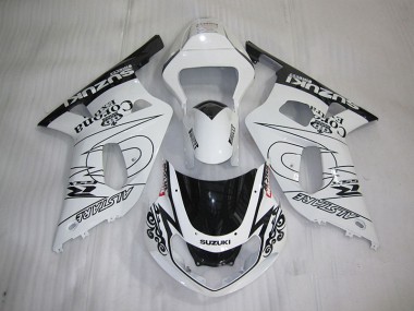 Suzuki GSXR 600 K1 K2 K3 2001-2003 - Branco Preto Corona Extra