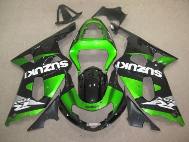 Suzuki GSXR 600 K1 K2 K3 2001-2003 - Preto Verde