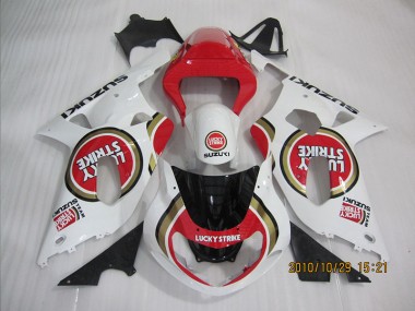 Suzuki GSXR 600 K1 K2 K3 2001-2003 - Vermelho Branco Lucky Strike