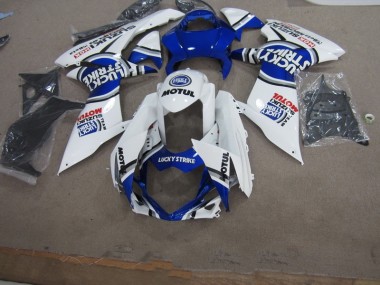Suzuki GSXR 600 K11 2011-2021 - Azul Branco Lucky Strike Motul